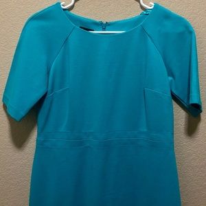 Blue Talbots Petite Dress